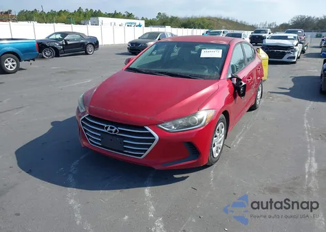 2017 Hyundai Elantra Se z USA, uszkodzony, nr VIN 5NPD74LF9HH093846